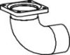 DENNI 416853 Exhaust Pipe